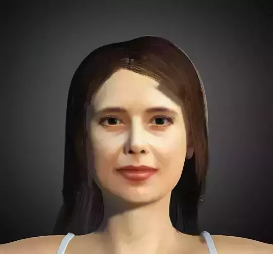 Unity Digital Human RH003 Free 3D model