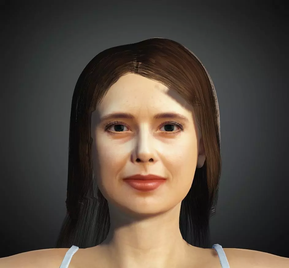 Unity Digital Human RH003 Free 3D model