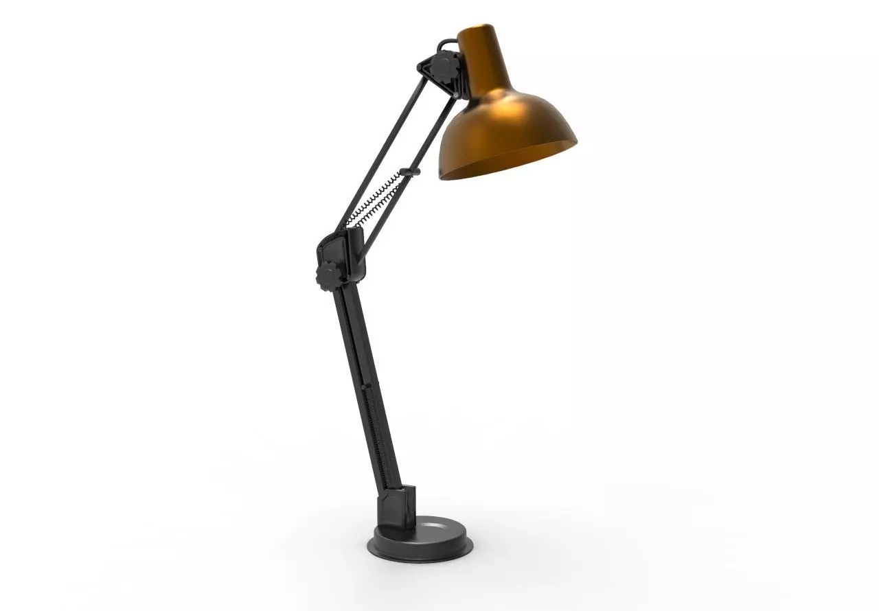 TableLampA desk lamp 3D model_0