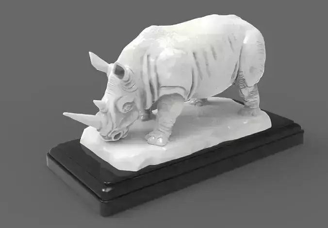 RinoStatue rhinoceros statue