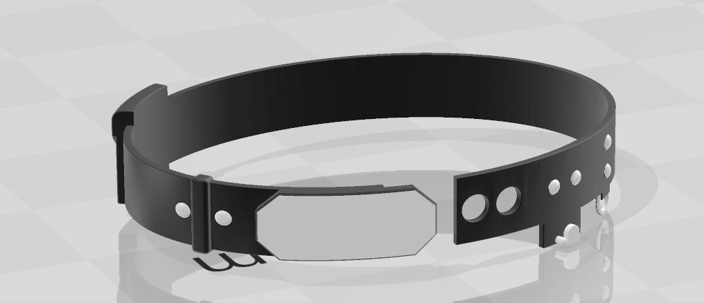 Jedi Luke Skywalker Belt 3D print model_1