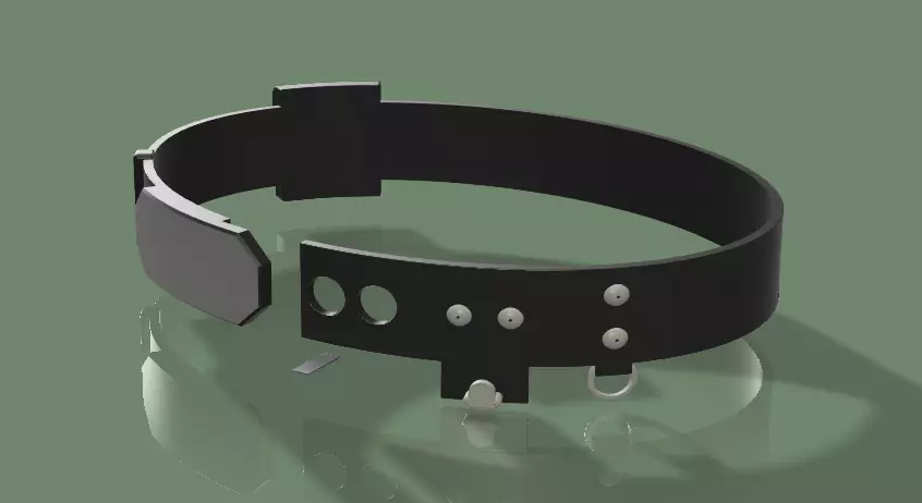 Jedi Luke Skywalker Belt 3D print model_0