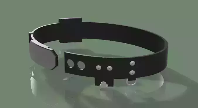 Jedi Luke Skywalker Belt 3D print model
