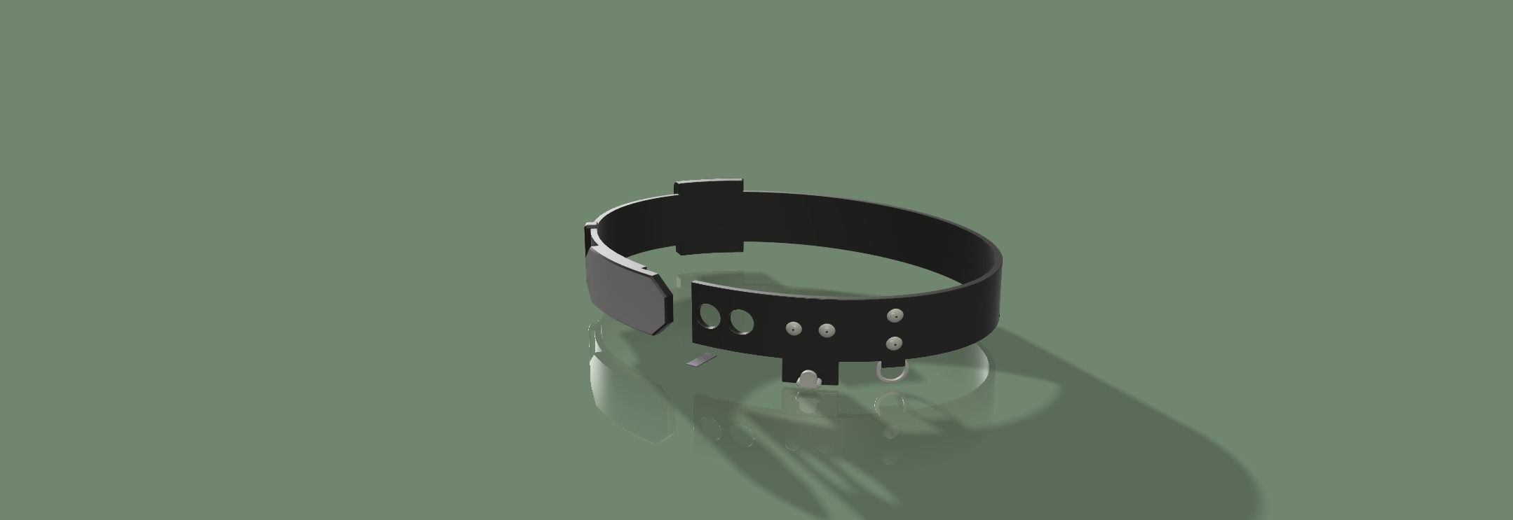 Jedi Luke Skywalker Belt 3D print model_4