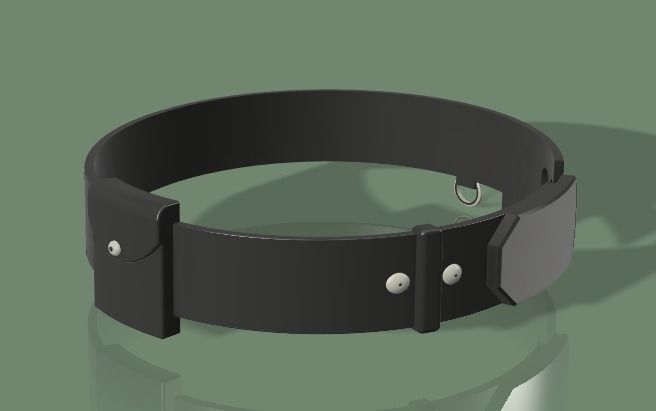 Jedi Luke Skywalker Belt 3D print model_2