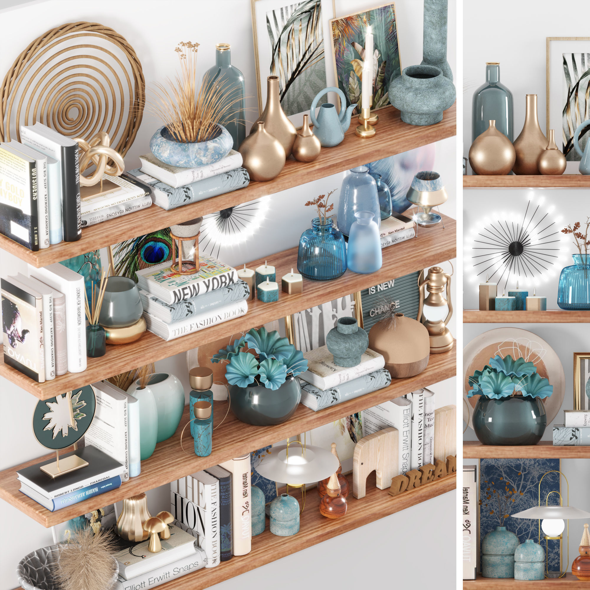 decorative set12 3D model_5