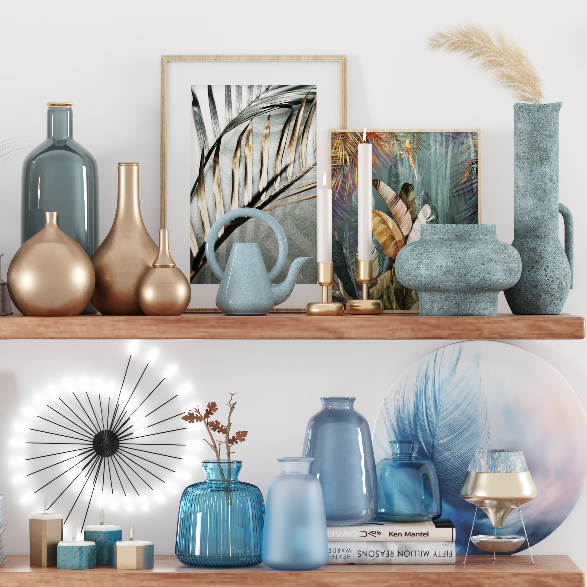 decorative set12 3D model_3