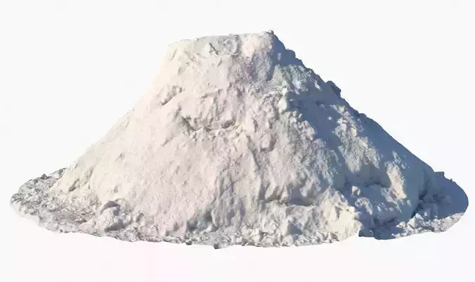 Snowdrift 170cm 3D model