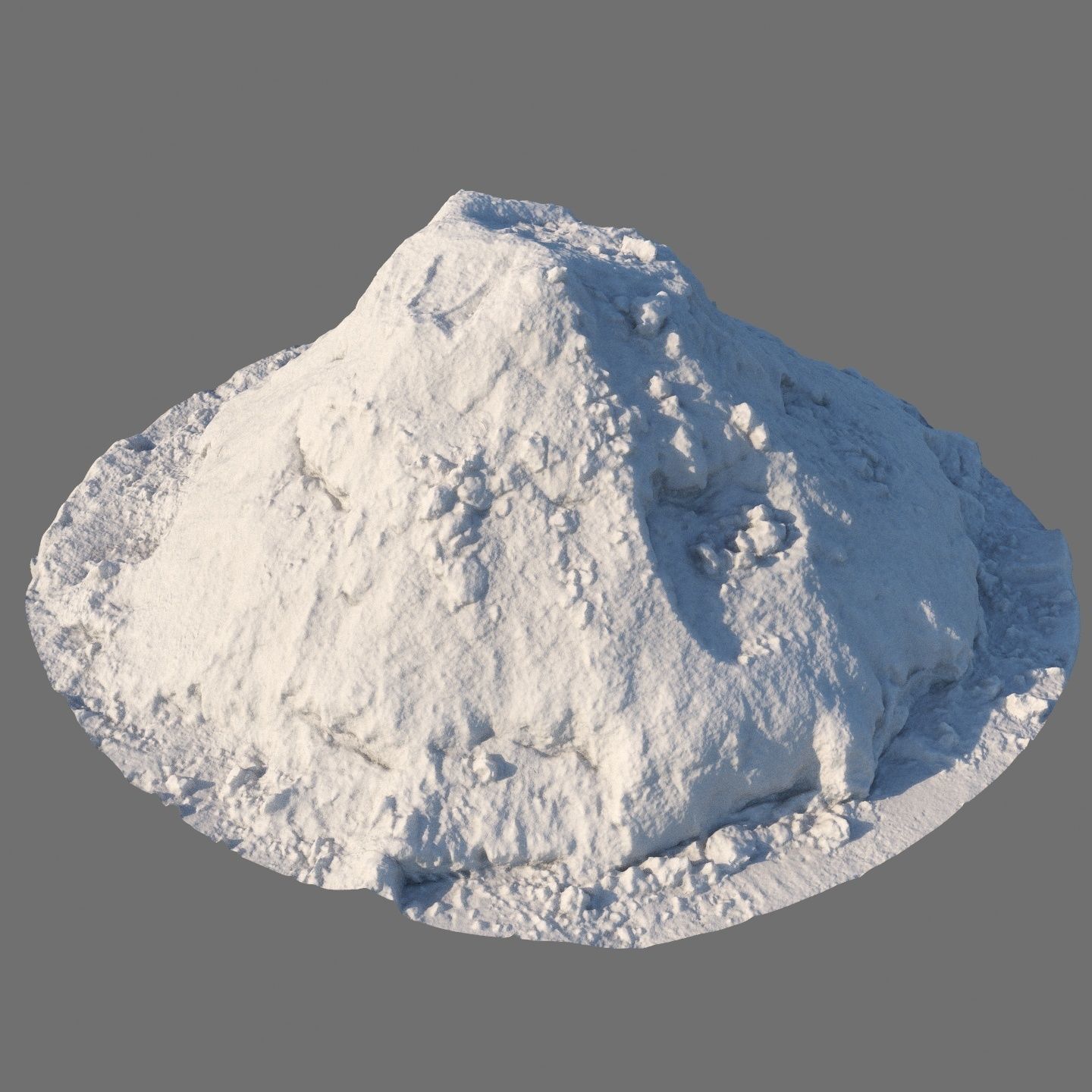 Snowdrift 170cm 3D model_4