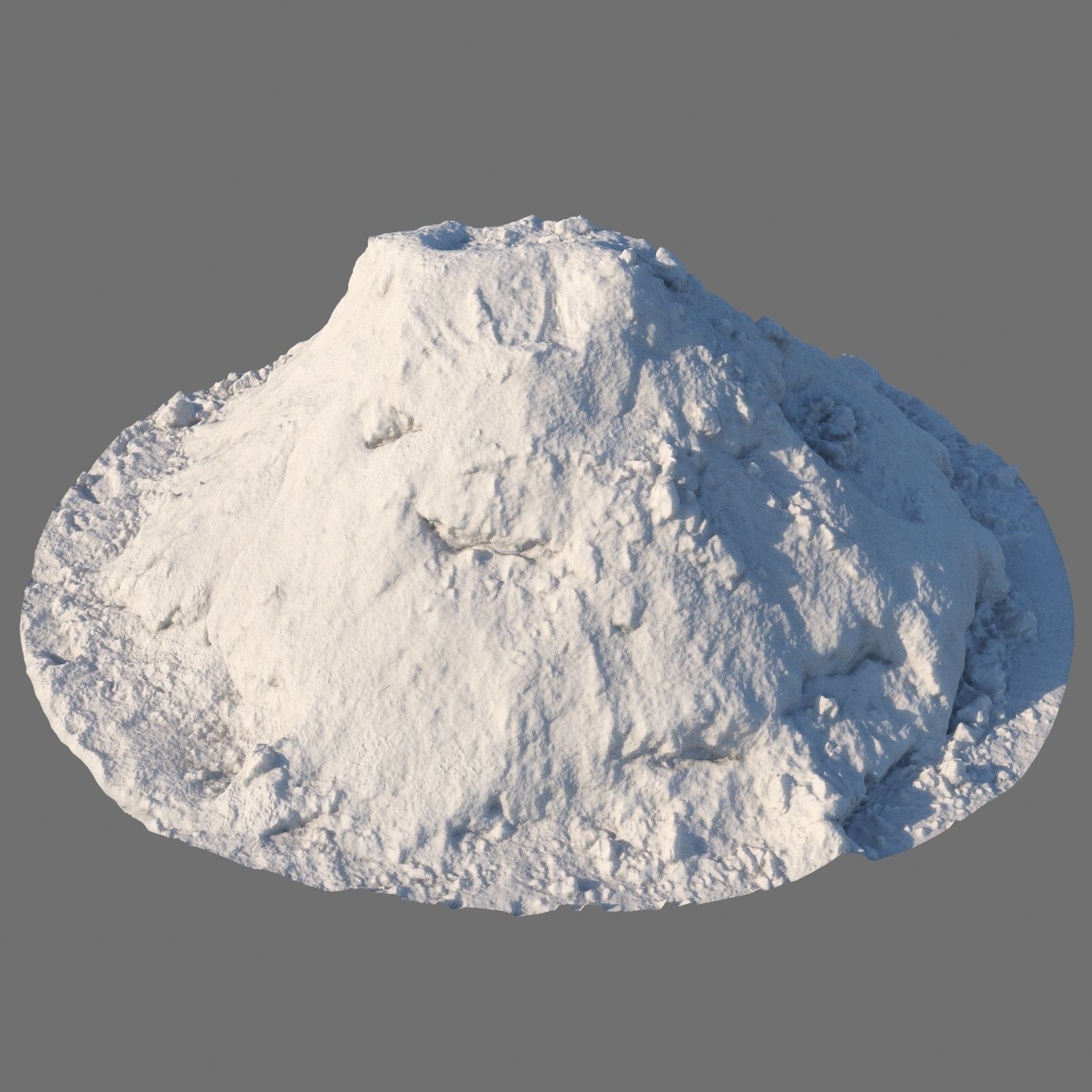 Snowdrift 170cm 3D model_3