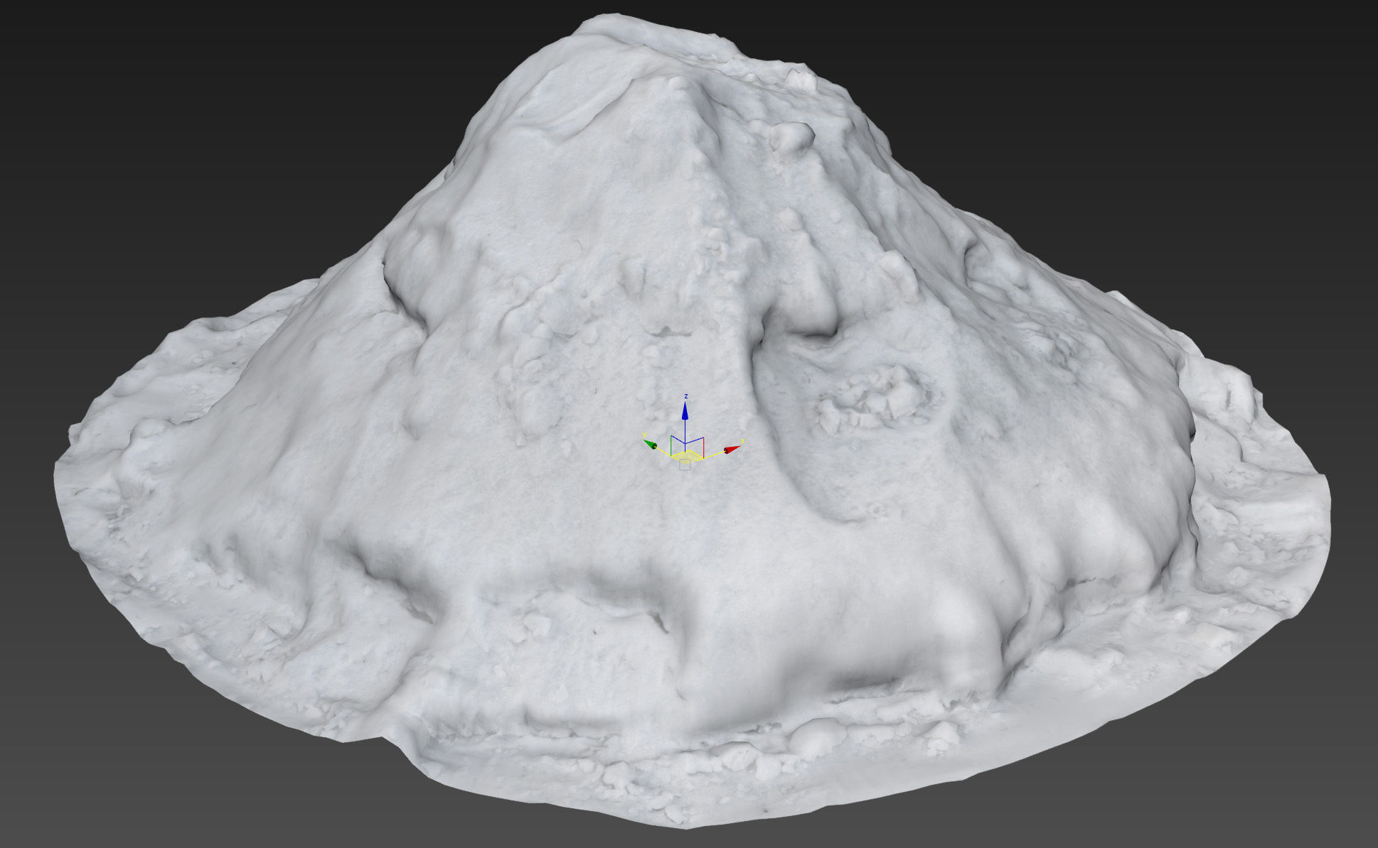 Snowdrift 170cm 3D model_17