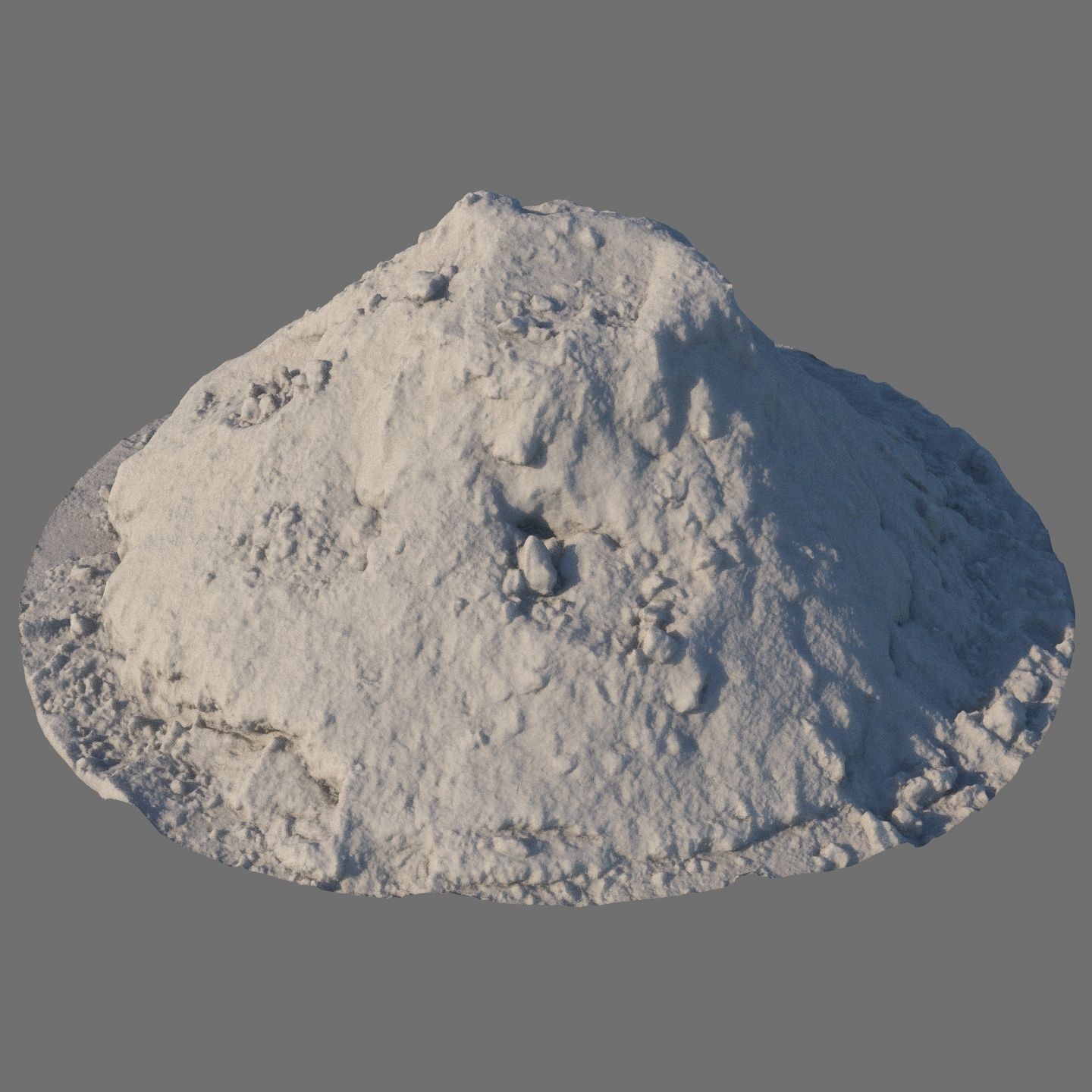 Snowdrift 170cm 3D model_9