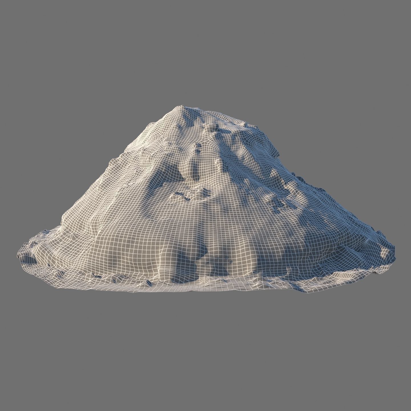 Snowdrift 170cm 3D model_14