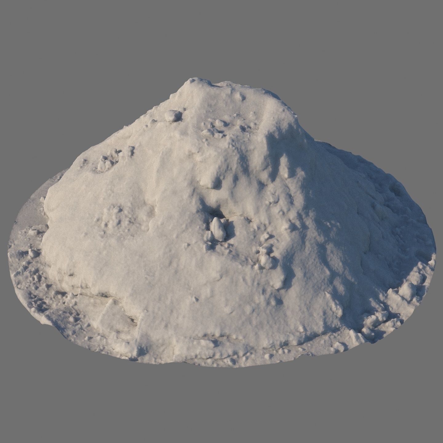 Snowdrift 170cm 3D model_8