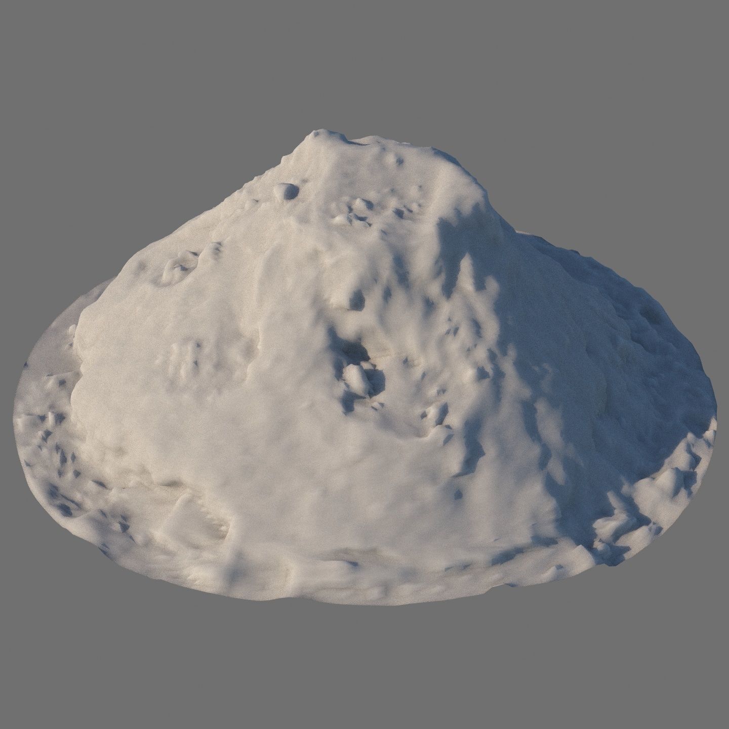 Snowdrift 170cm 3D model_7