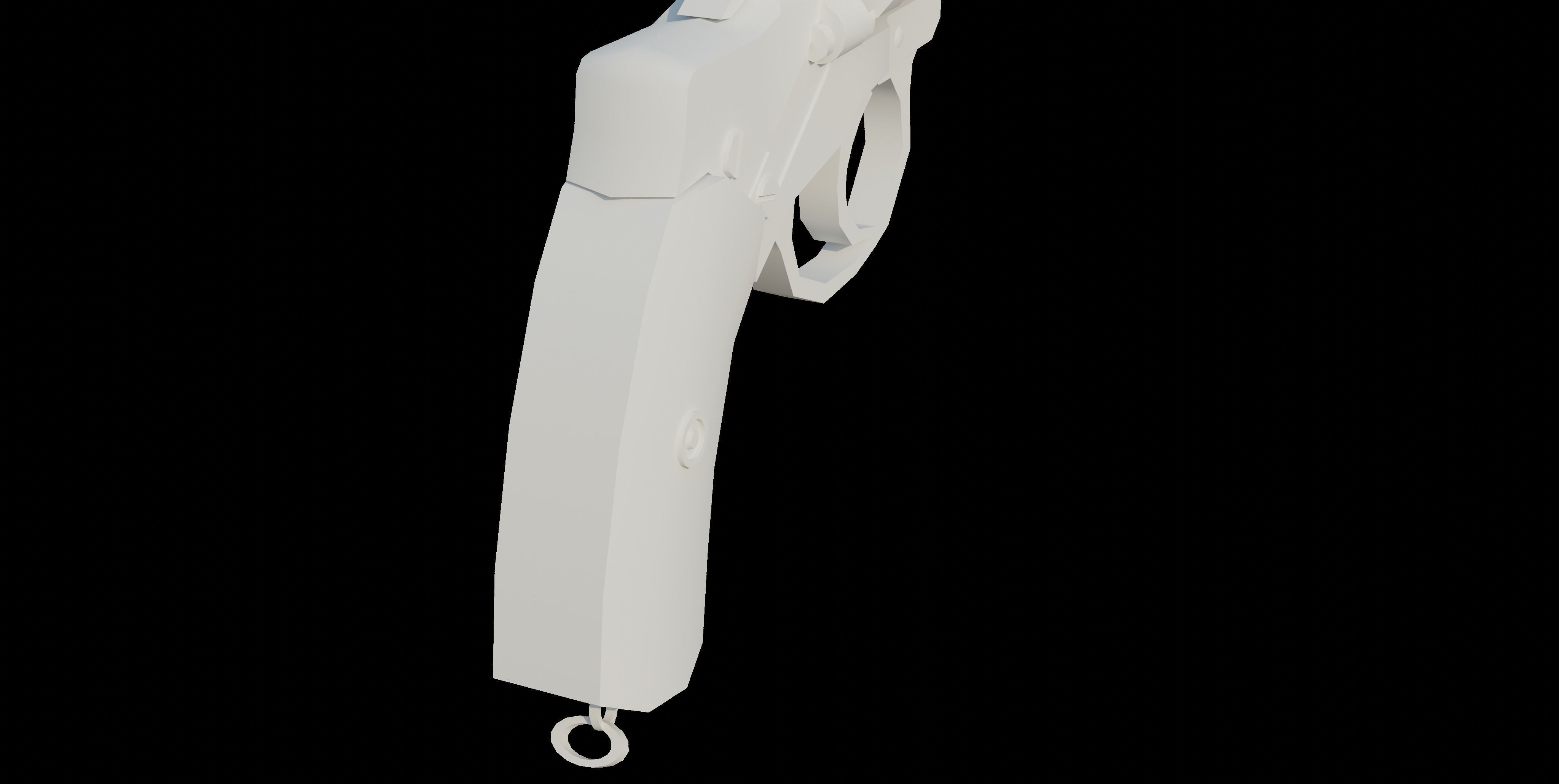 Nagant M1895 Low-poly 3D model_35