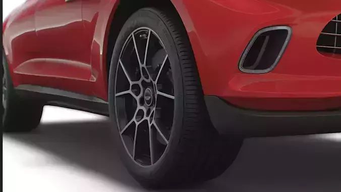 Aston Martin DBX 2021 wheel 3D model