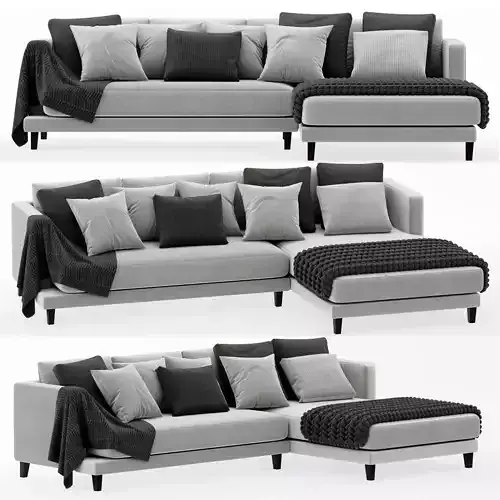 Delavega corner sofa f33