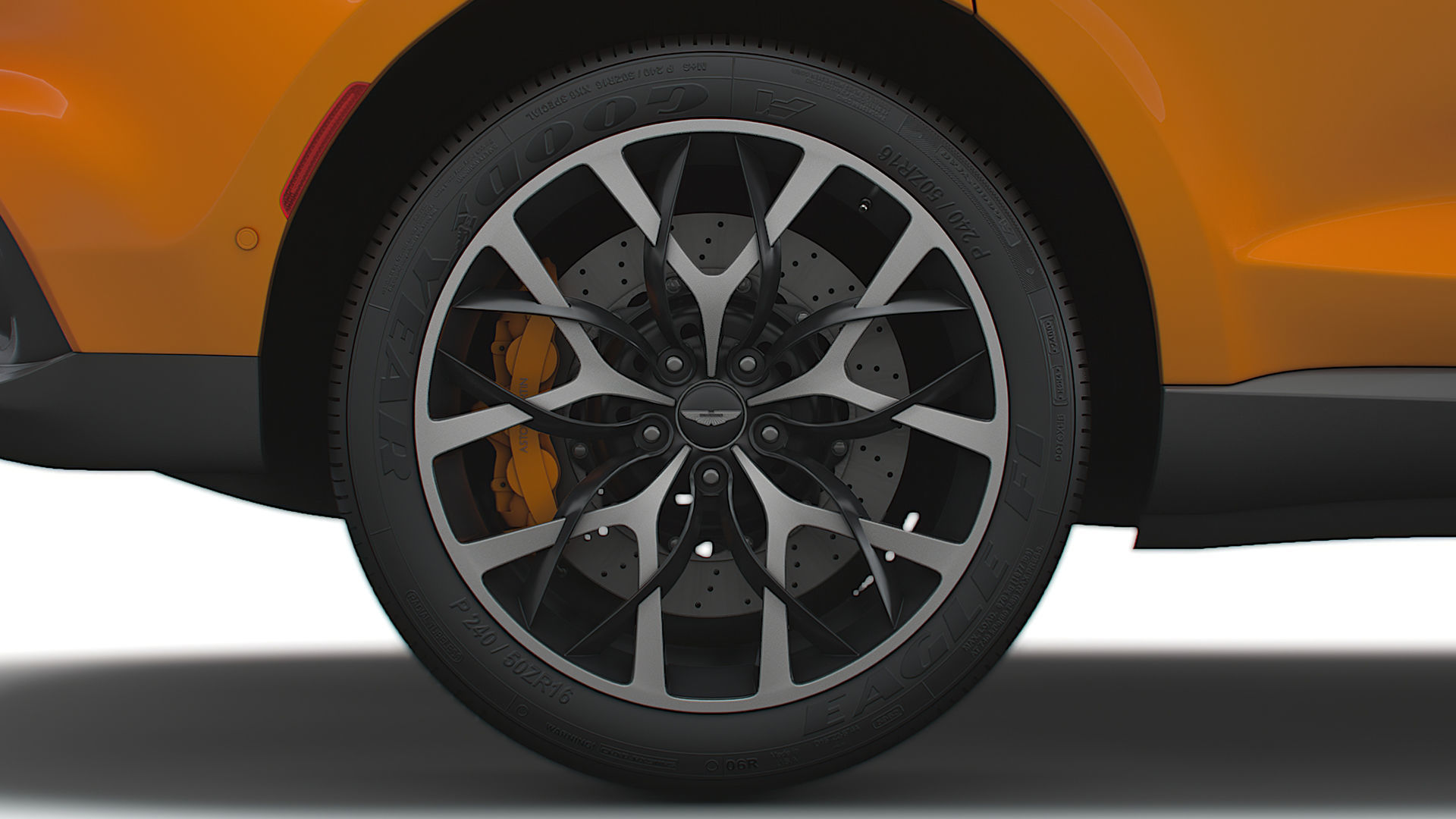 Aston Martin DBX North America 2021 wheel 3D model_1