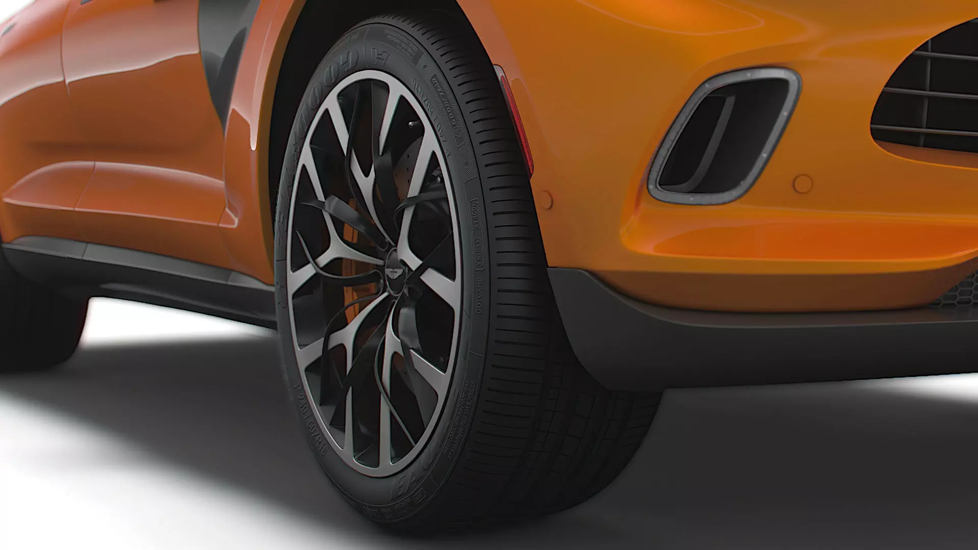 Aston Martin DBX North America 2021 wheel 3D model_0