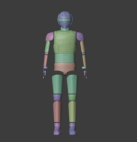 Gavan Space Sheriff Full Armor 3D print model