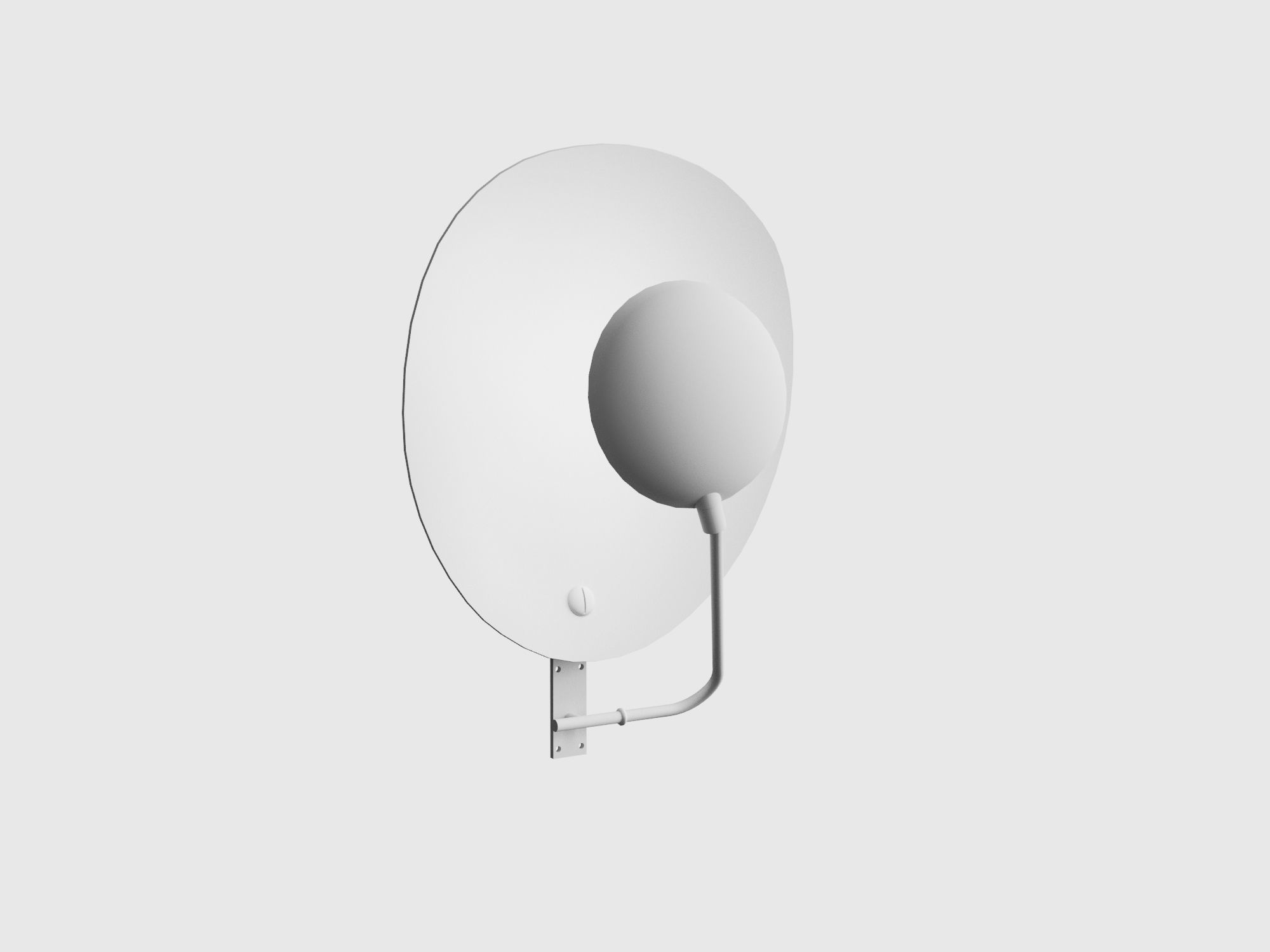 ARTELUCE wall lamp  3d model 3D model_7