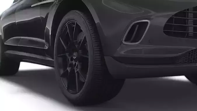 Aston Martin DBX Q 2021 wheel 3D model
