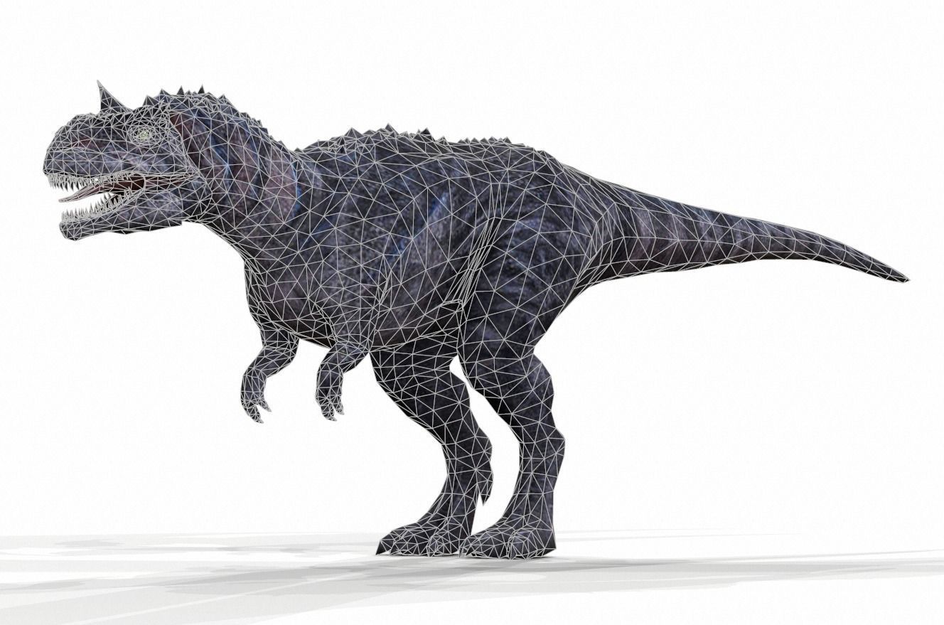 Dinosaur 85 Low-poly 3D model_1