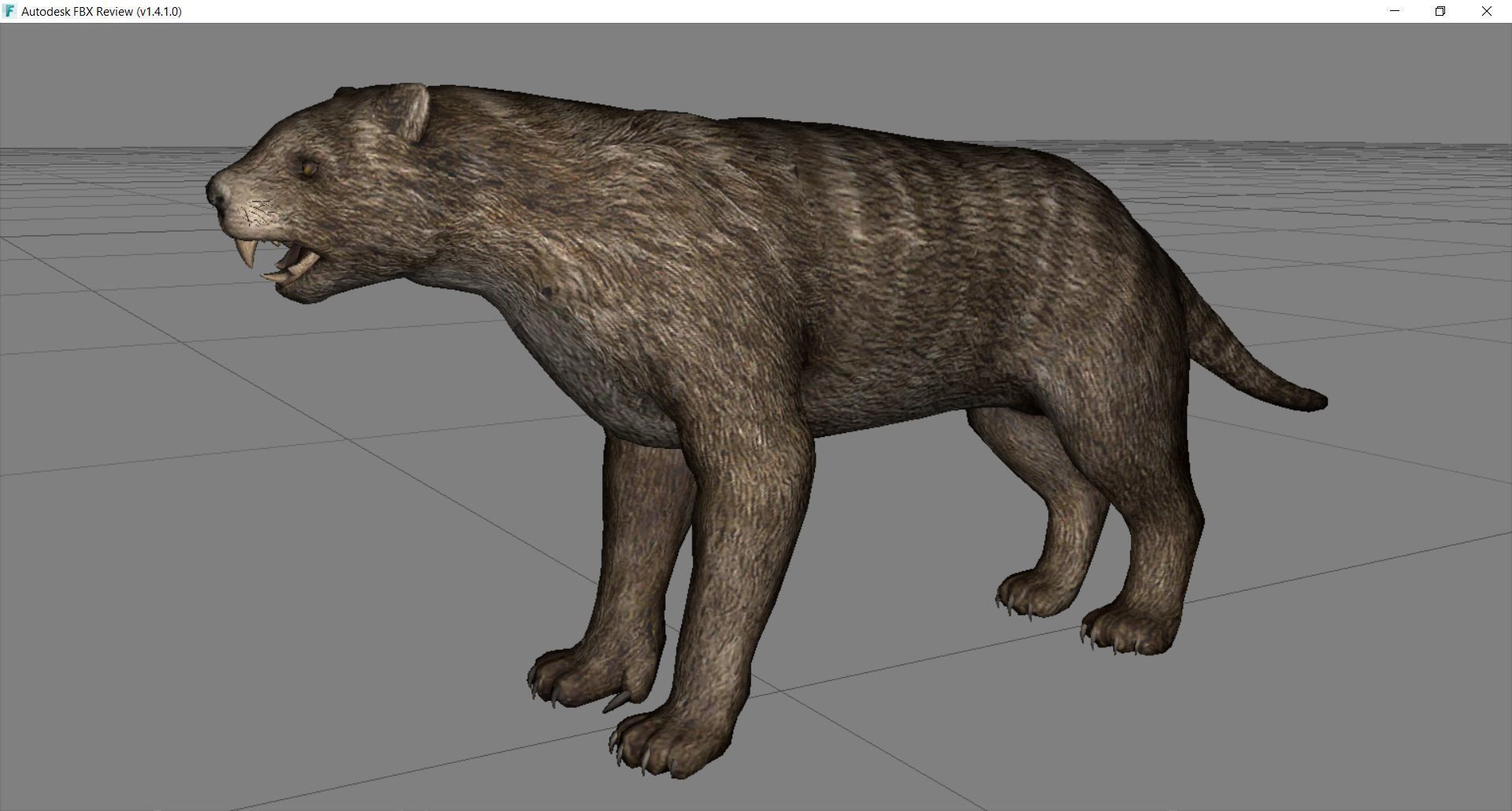 Dinosaur 86 Low-poly 3D model_2