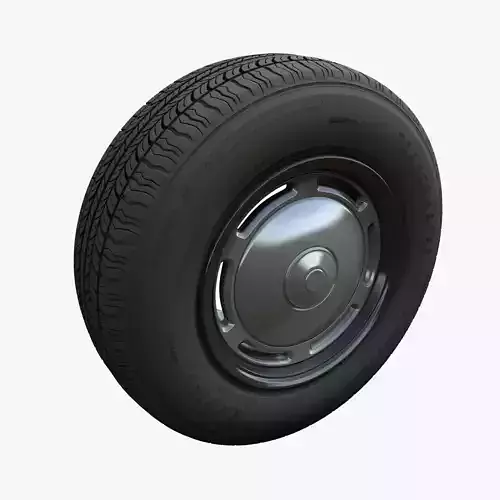 Taxi car wheel