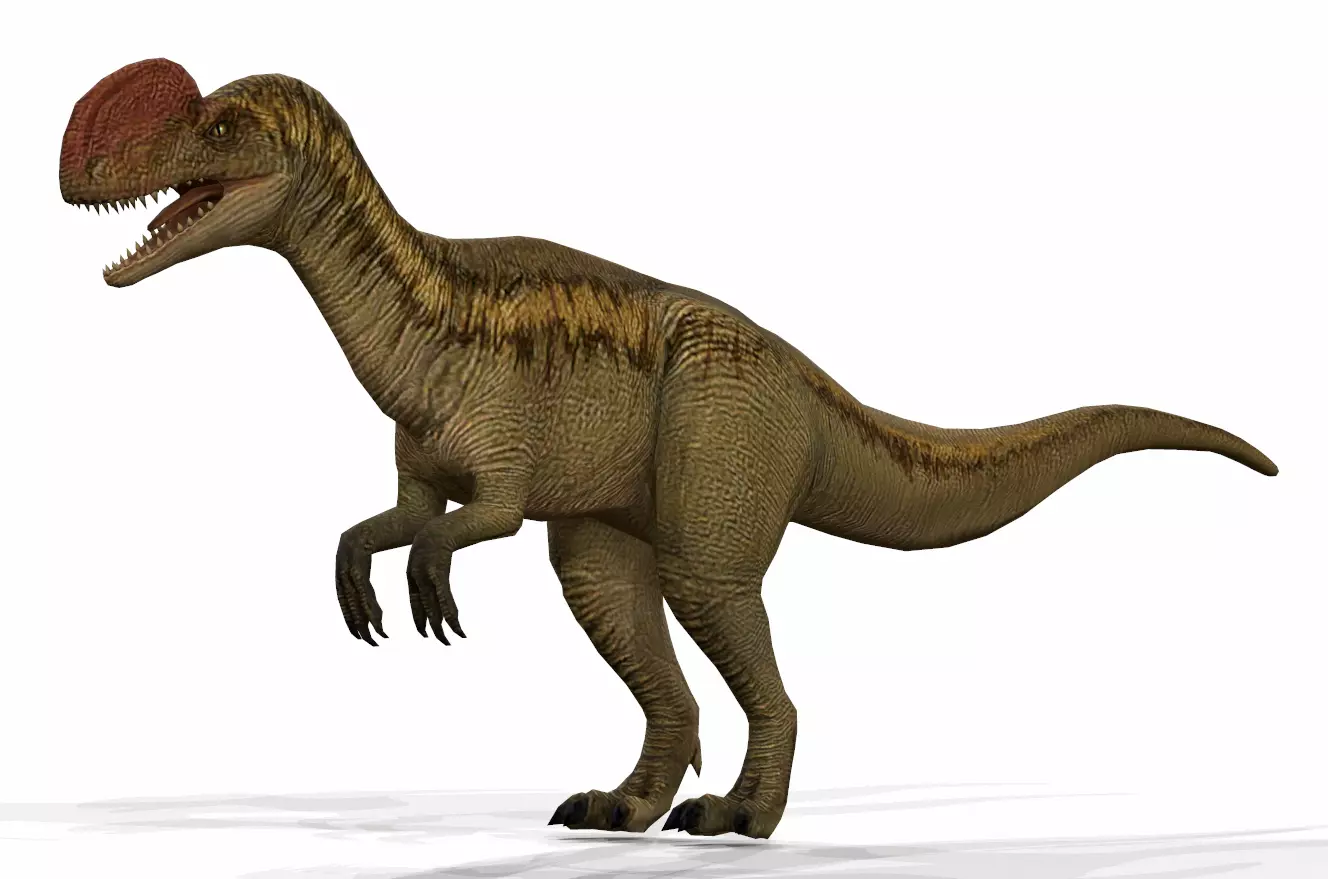 Dinosaur 91 Low-poly 3D model_0
