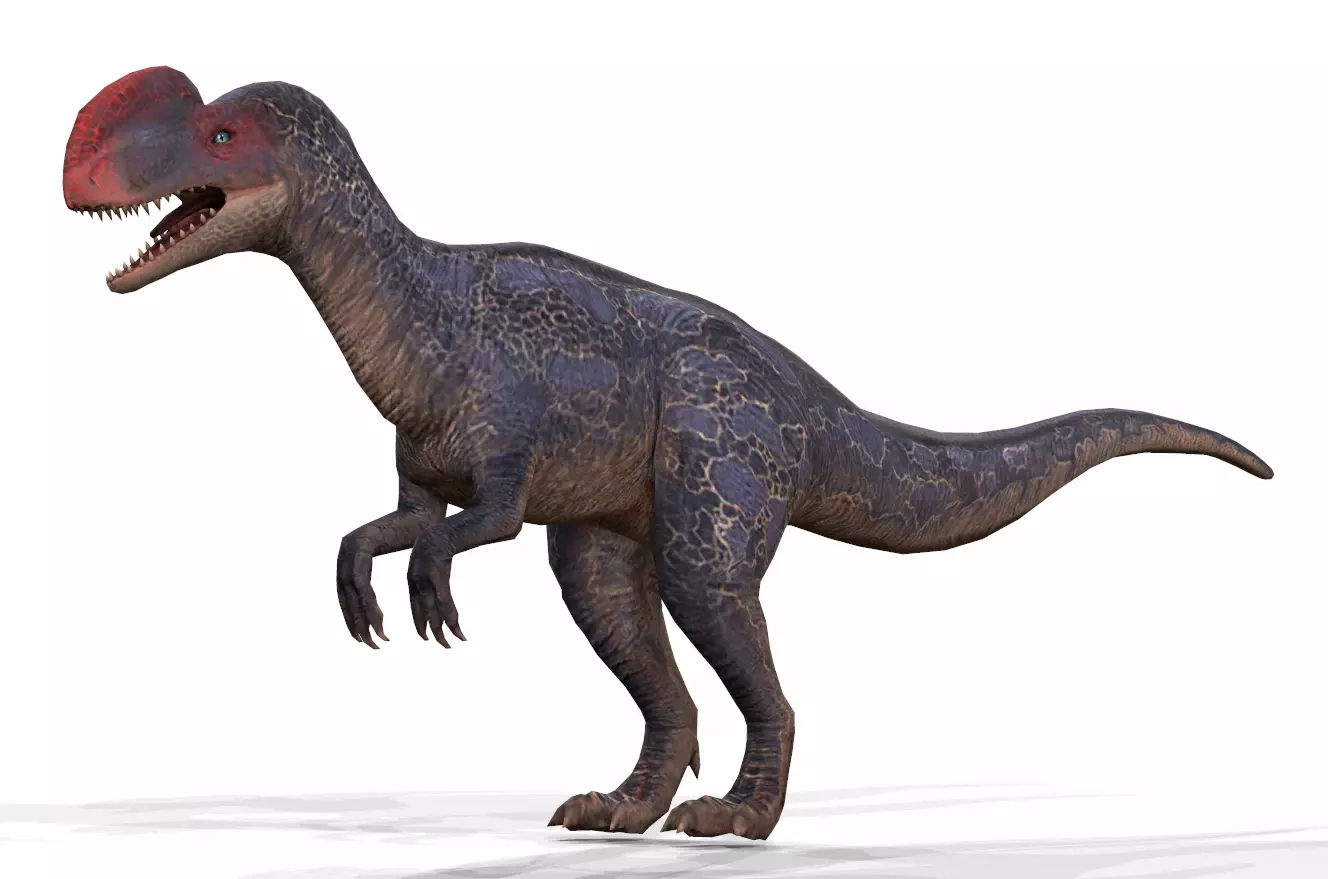 Dinosaur 92 Low-poly 3D model_0