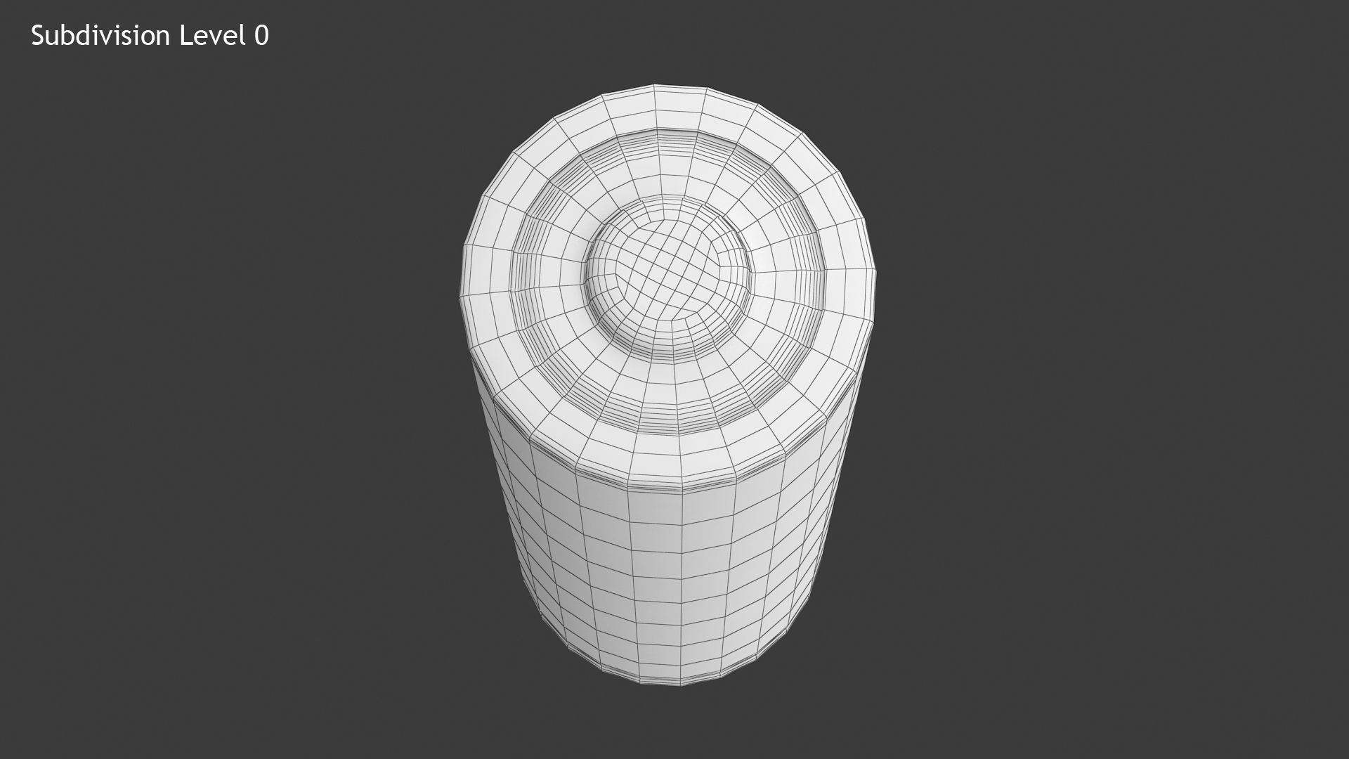 Battery AA Low-poly 3D model_13