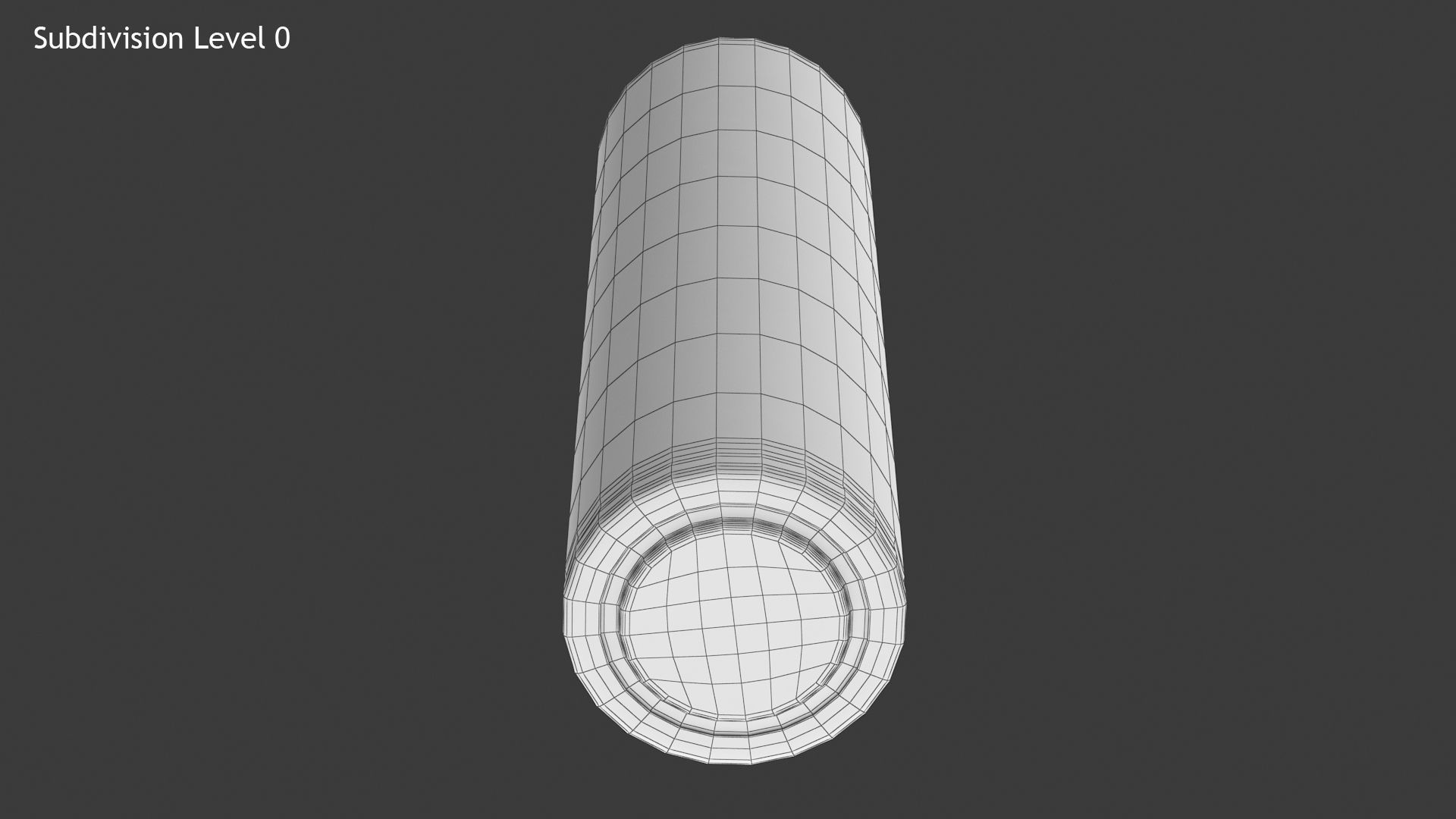 Battery AA Low-poly 3D model_11