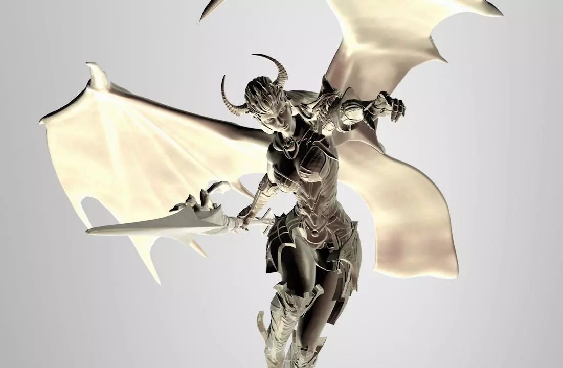 Vampire Queen 3D print model