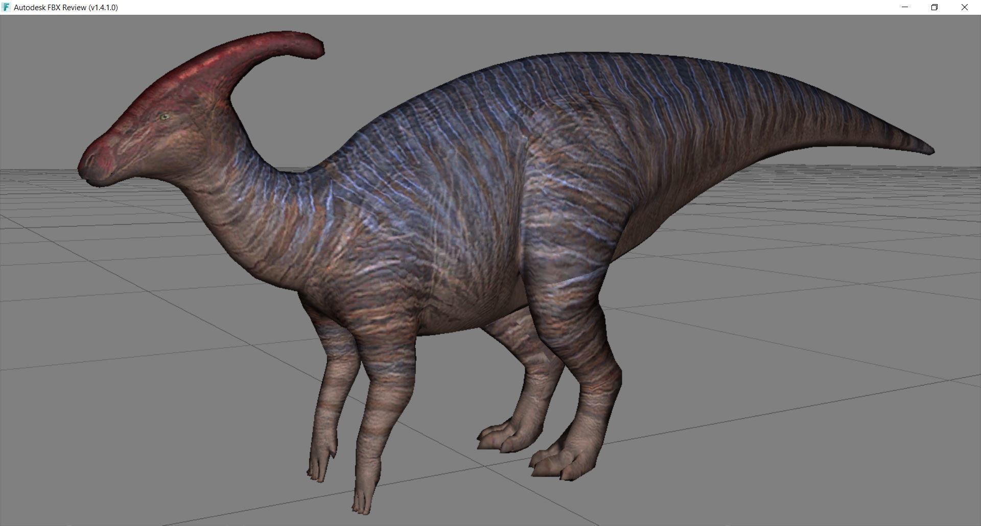 Dinosaur 105 Low-poly 3D model_2