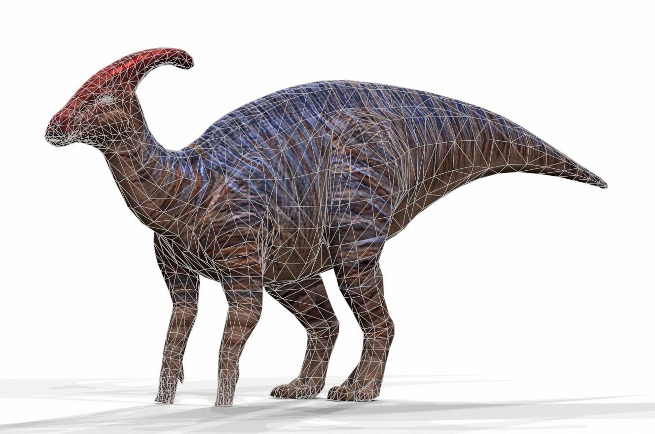 Dinosaur 105 Low-poly 3D model_1