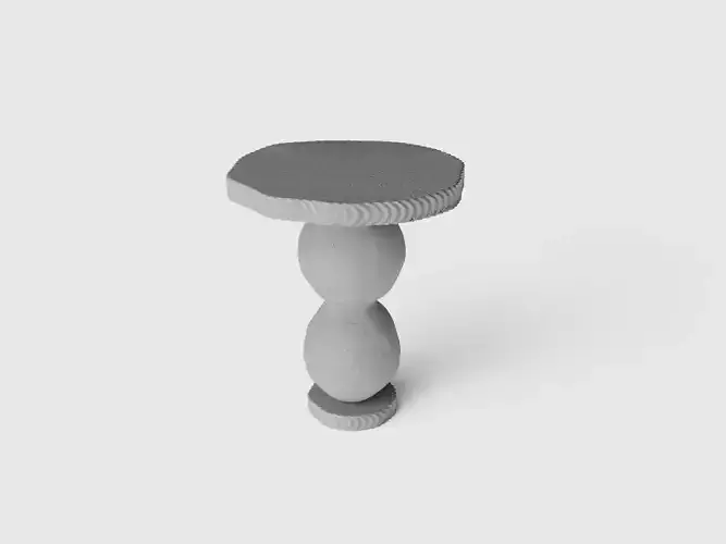 Selina Side Table 3d model