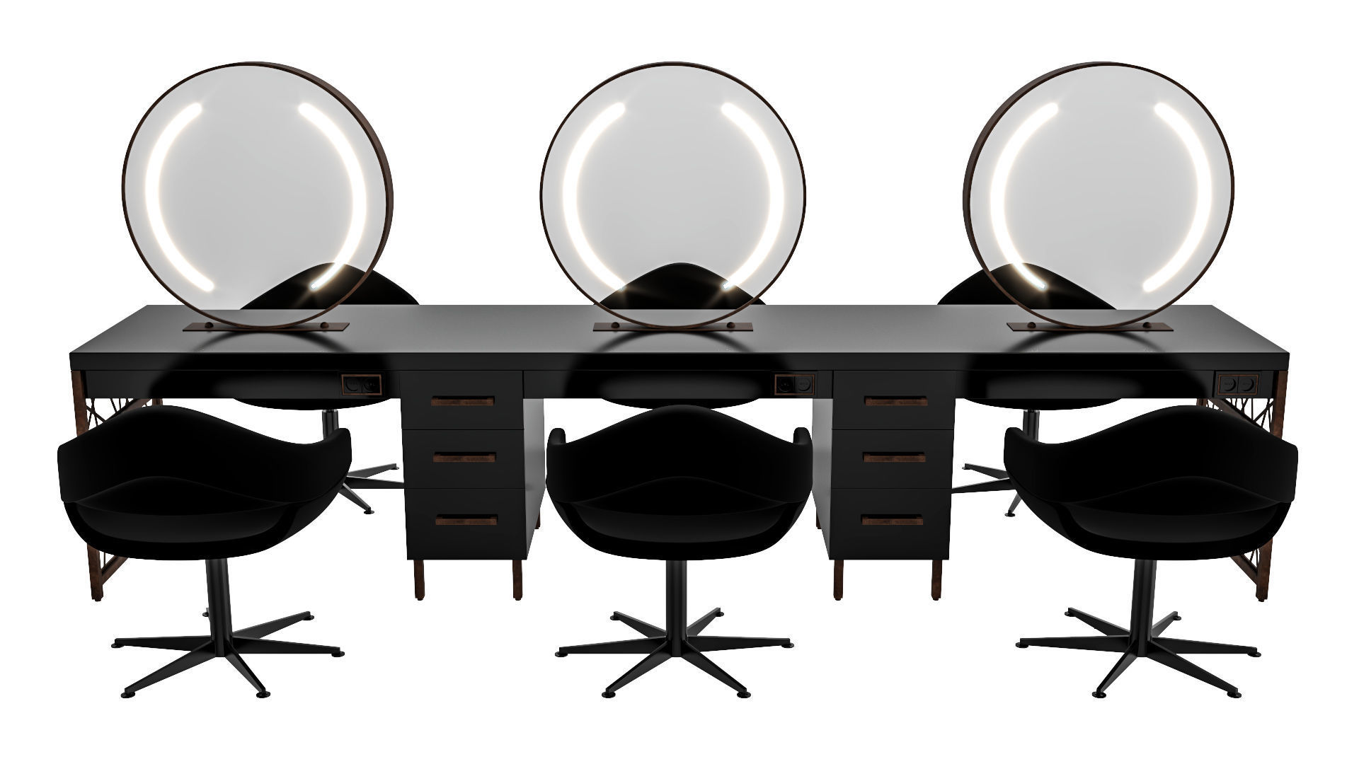 hair table rust 3D model_23