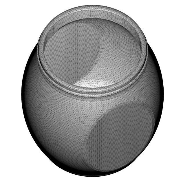 Kitchen Glass Jar Set 3D print model_4