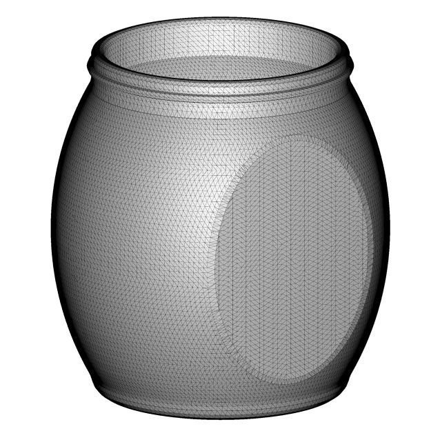 Kitchen Glass Jar Set 3D print model_5