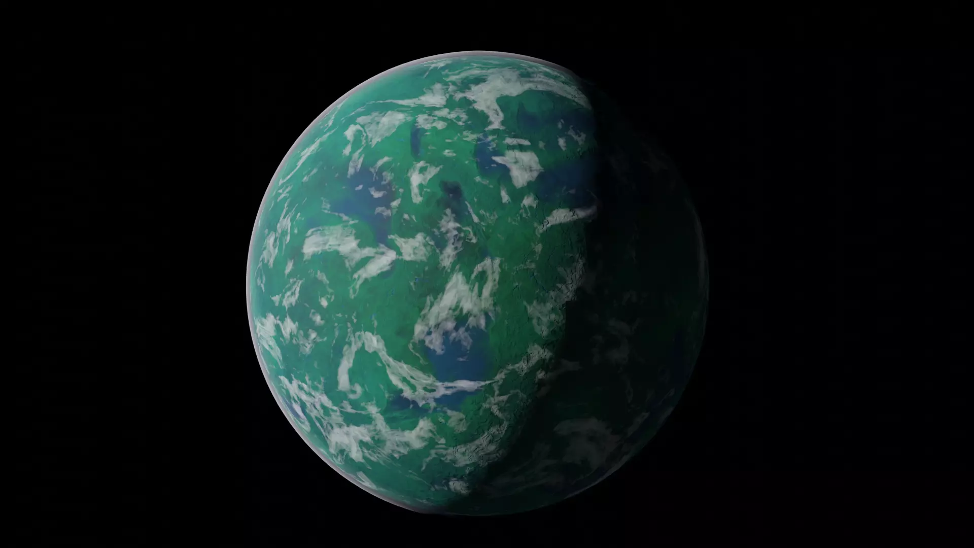 Tropical Planet - Up to 8K Textures 3D model