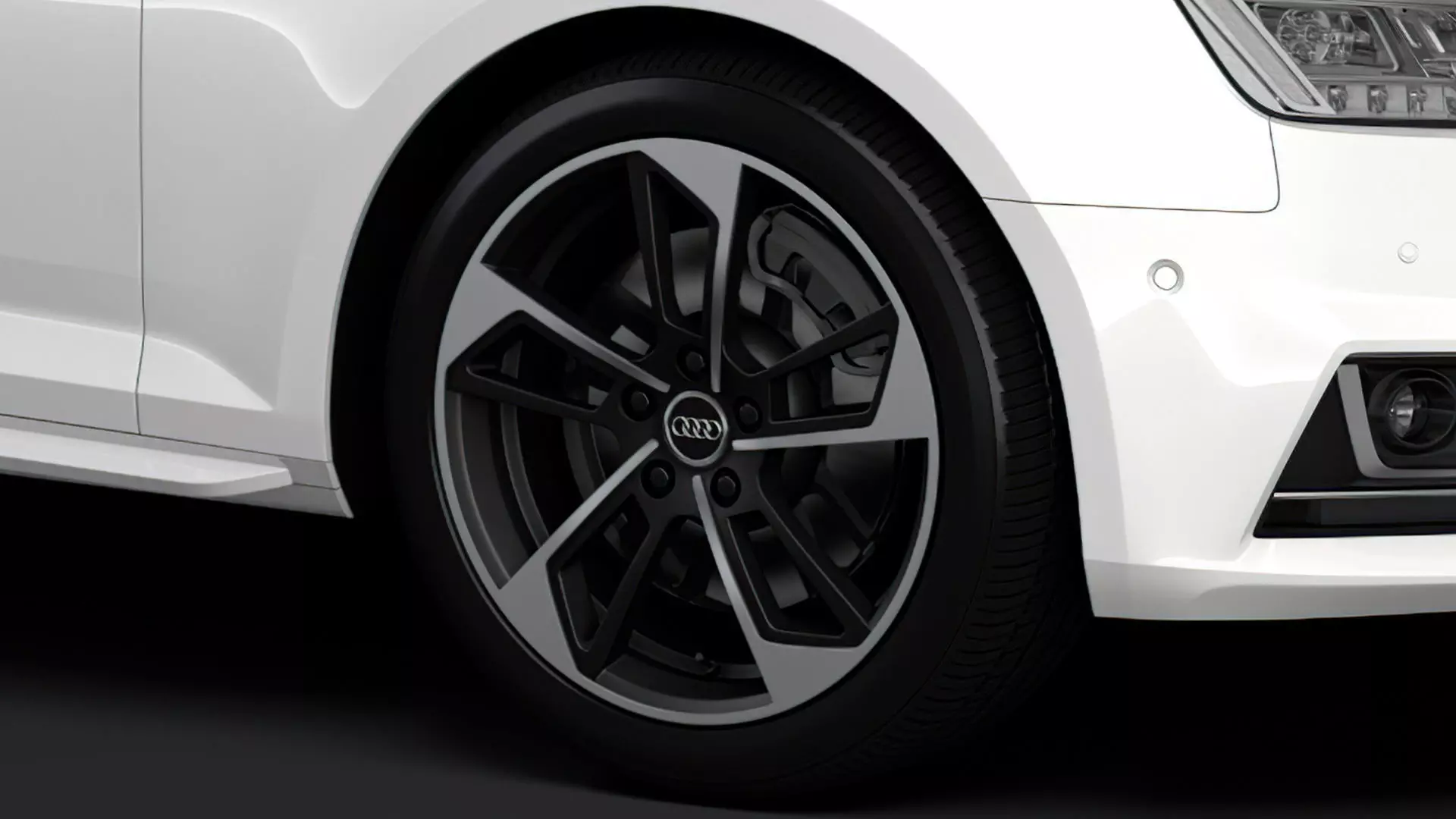 Audi A4 L 45 TFSI quattro S line B9 2016 wheel 3D model