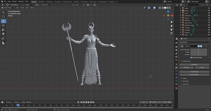 Egyptian Queen 3D model