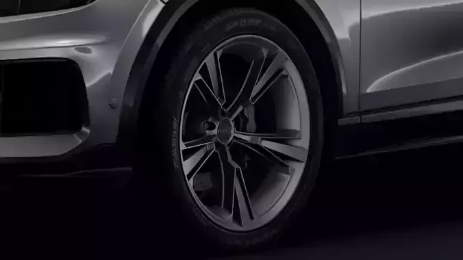 Audi Q8 50 TDI quattro 2018 wheel