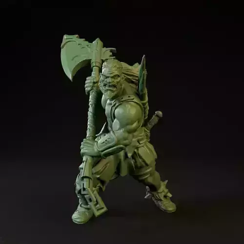 Running Barbarian Professionally Pre-supported