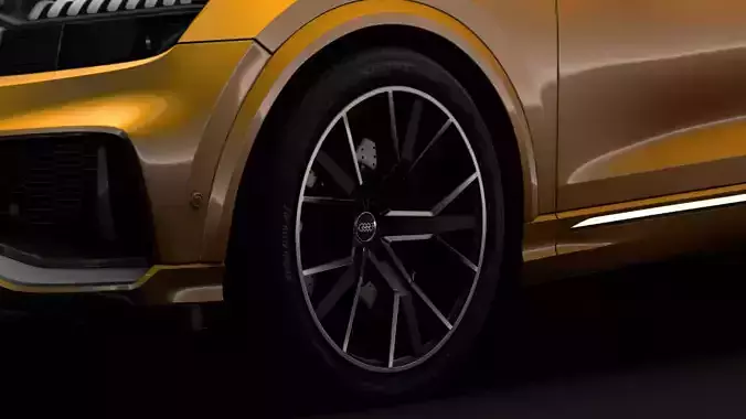 Audi Q8 50 TDI quattro S line 2018 wheel