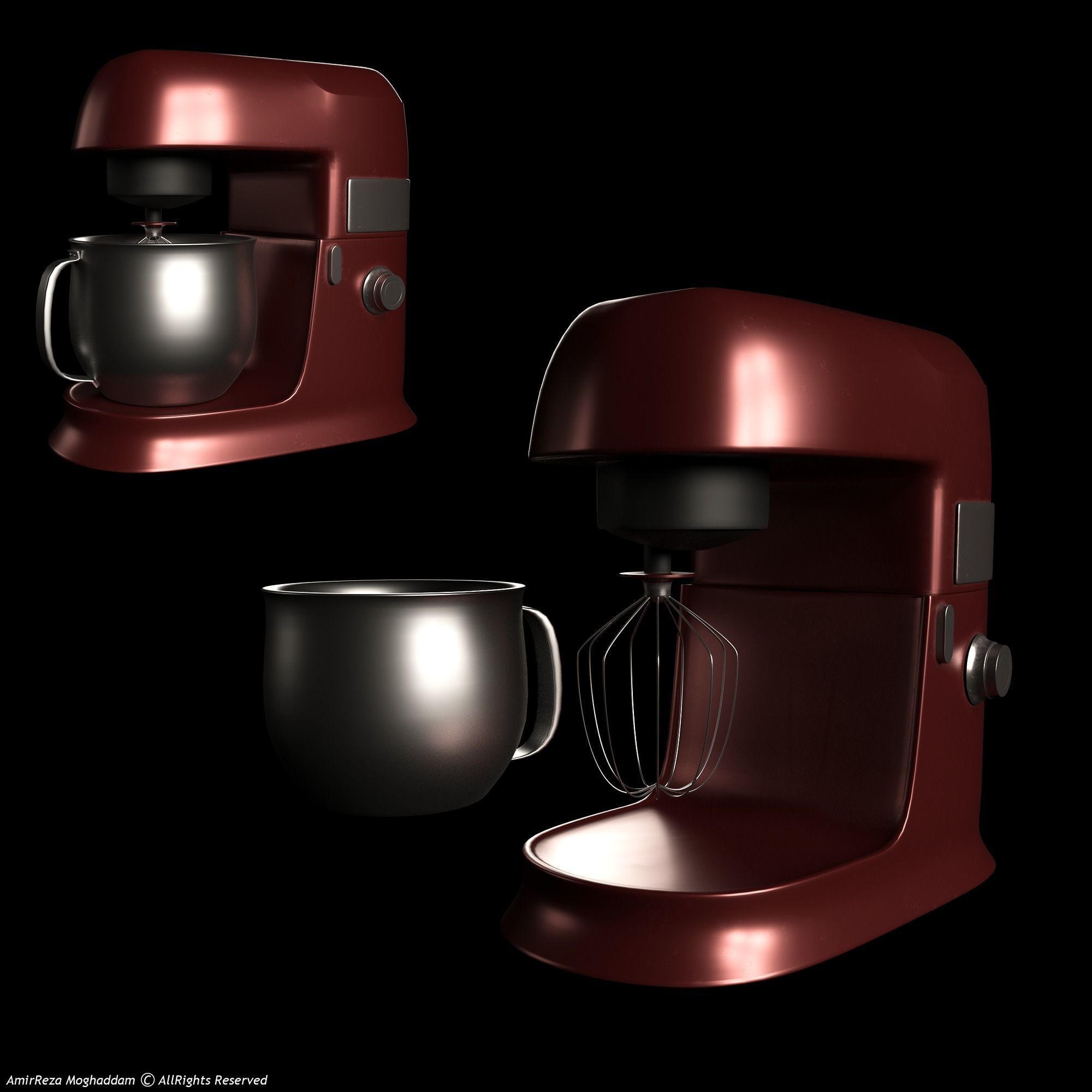 Furniture and Prop Collection Free 3D model_15