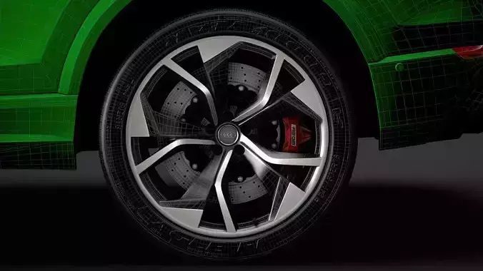 Audi RS Q8 2020 wheel