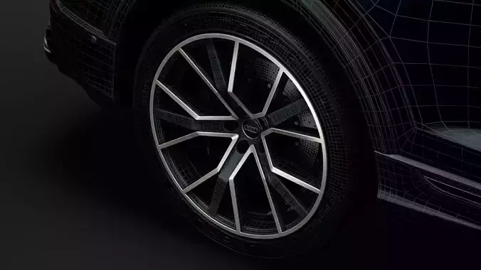 Audi SQ8 TDI 2020 wheel